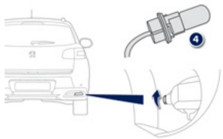 PEUGEOT 4008 - Changement du feu antibrouillard (3) - 1