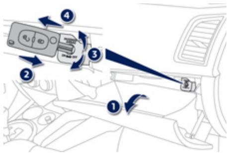 PEUGEOT 4008 - Airbag frontal passager - 1