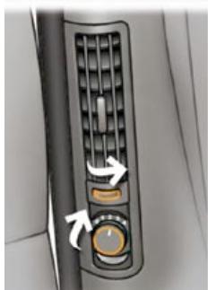 PEUGEOT 5008 - Le réglage de la ventilation arrière - 3