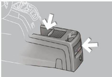 PEUGEOT 5008 - Console centrale - 1