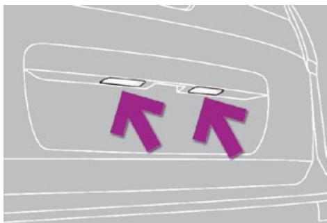 PEUGEOT 5008 - Changement des feux des plaques minéralogiques (W5-5W) - 1