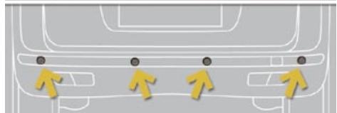 PEUGEOT 5008 - L'aide graphique et SONORE au stationnement avant et/ou arrière - 2
