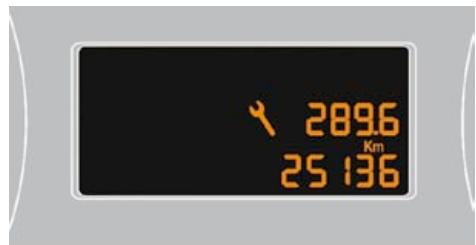 PEUGEOT 5008 - Indicateur d'entretien - 1