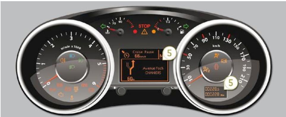 PEUGEOT 5008 - Les combinés - 2