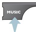 PEUGEOT 5008 - Selectionner / écouter la musique CD, CD MP3 / WMA - 1