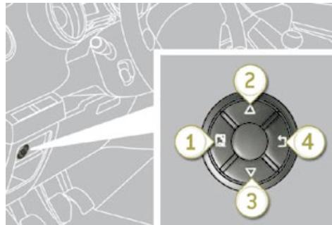 PEUGEOT 5008 - Le désignateur du combiné associé au WIP com 3D - 2