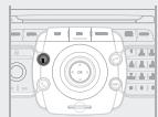 PEUGEOT 5008 - Selectionner / écouter CD, CD MP3 / WMA, CARTE SD MP3 / WMA / lecteur USB - 3