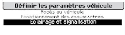 PEUGEOT 5008 - Définir les paramètres véhicule - 3