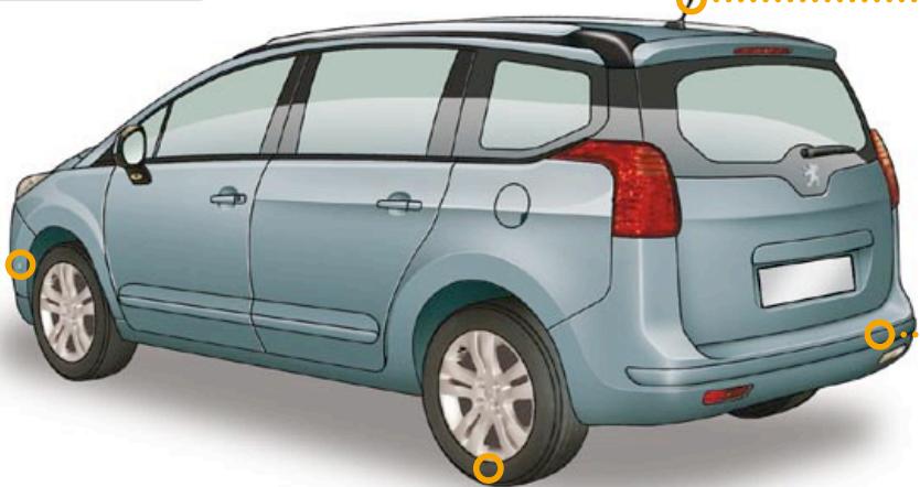 PEUGEOT 5008 - La mesure de place disponible - 3