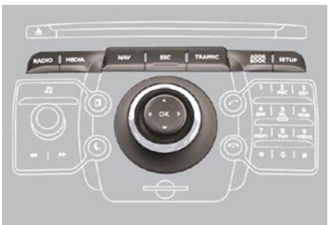 PEUGEOT 5008 - Affichages dans l'écran - 1