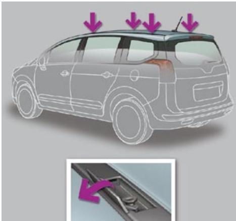 PEUGEOT 5008 - La POSE des BARRES de TOIT - 1