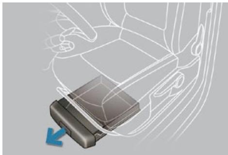 PEUGEOT 5008 - Le TIROIR de rangement - 1