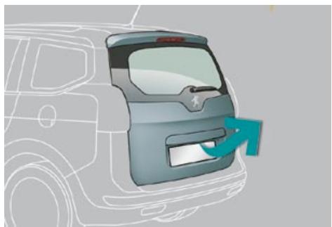 PEUGEOT 5008 - Déverrouillage des portes passager avant et arrêté - 1