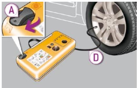 PEUGEOT 5008 - Utilisation du kit - 8
