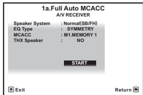 PIONEER VSX 921 & VSX-921 - Raccordez le microphone à la prise MCACC SETUP MIC sur le panneau avant. - 2
