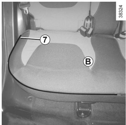 RENAULT CAPTUR - Repose de l'habillage de l'assise - 3