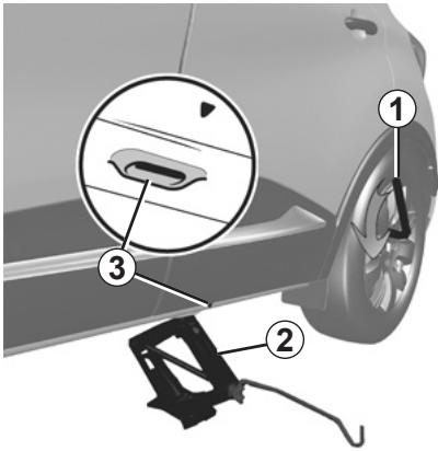 RENAULT CAPTUR - Changement de ROUE (1/2) - 1