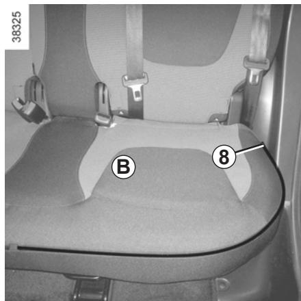 RENAULT CAPTUR - Banquette arrêt - 2