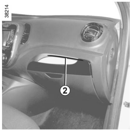 RENAULT CAPTUR - Plafonnier - 1