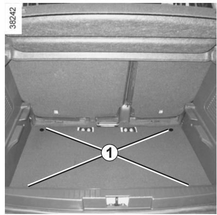 RENAULT CAPTUR - Transport d'objets dans le COFFRE - 4