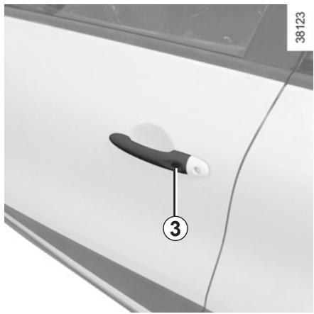 RENAULT CAPTUR - Déverrouillage du véhicule - 1