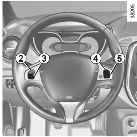 RENAULT CAPTUR - Régulateur-limiteur de vitesse : fonction régulateur (1/4) - 4
