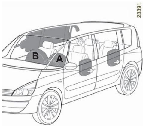 RENAULT monospace ESPACE 3 - Force limiter - 1
