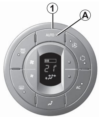 RENAULT monospace ESPACE 3 - AUTOMATIC CLIMATE CONTROL (continued) - 1