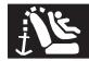 RENAULT monospace ESPACE 3 - Child seat attached using the ISOFIX mounting - 2