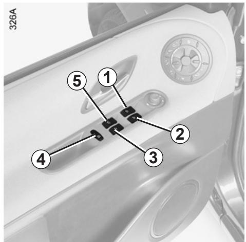 RENAULT monospace ESPACE 3 - ONE-TOUCH ELECTRIC WINDOWS - 1