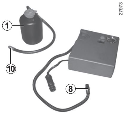 RENAULT monospace ESPACE 3 - TYRE INFLATION KIT (continued) - 1