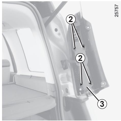 RENAULT monospace ESPACE 3 - Upper light unit - 1