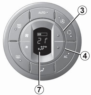 RENAULT monospace ESPACE 3 - AUTOMATIC CLIMATE CONTROL (continued) - 1
