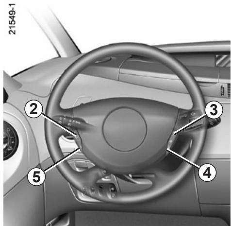 RENAULT monospace ESPACE 3 - CRUISE CONTROL - SPEED LIMITER: cruise control function - 4