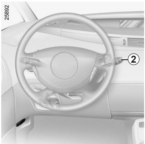 RENAULT monospace ESPACE 3 - TRIP COMPUTER: general information (2/2) - 1