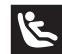 RENAULT monospace ESPACE 3 - Child seat attached using the ISOFIX mounting - 1