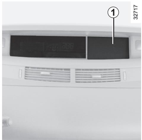 RENAULT monospace ESPACE 3 - CLOCK AND EXTERIOR TEMPERATURE - 1