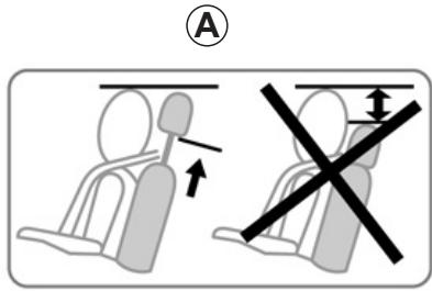 RENAULT monospace ESPACE 3 - To refit the headrest - 1