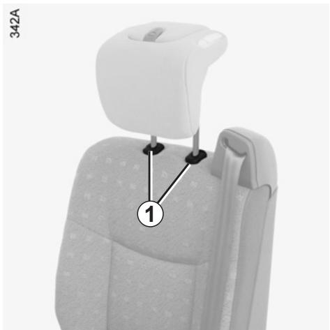 RENAULT monospace ESPACE 3 - CHILD'S CONVERTIBLE HEADREST (continued) - 3