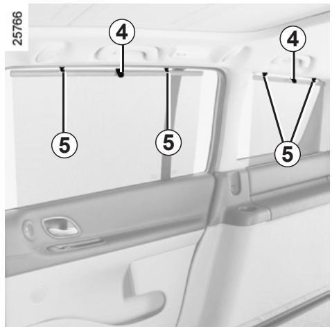 RENAULT monospace ESPACE 3 - SUN VISOR (continued) - 1