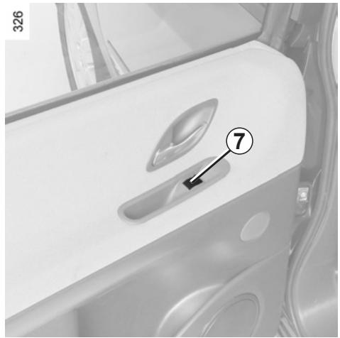 RENAULT monospace ESPACE 3 - ELECTRIC WINDOWS (continued) - 1