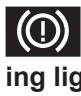 RENAULT monospace ESPACE 3 - Battery charge warning light - 1