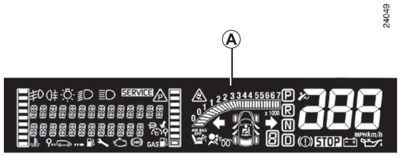 RENAULT monospace ESPACE 3 - WARNING LIGHTS (1/4) - 1