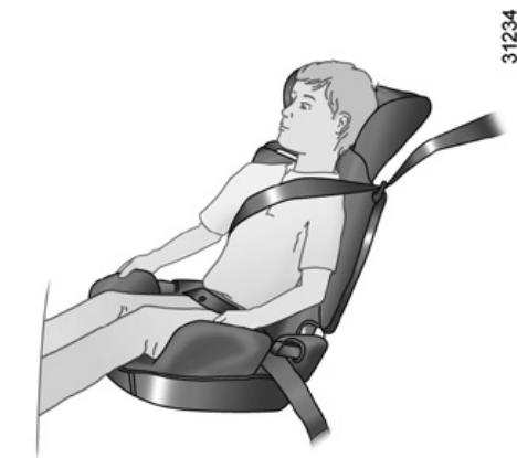 RENAULT monospace ESPACE 3 - Forward-facing child seats - 1