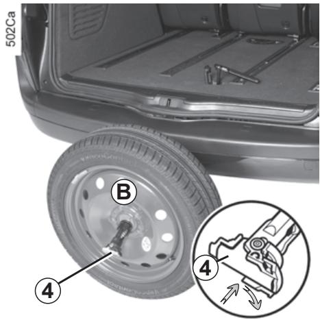 RENAULT monospace ESPACE 3 - Emergency spare wheel B - 1