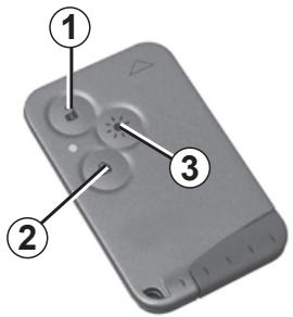 RENAULT monospace ESPACE 3 - "HANDS-FREE" RENAULT CARD: use - 1