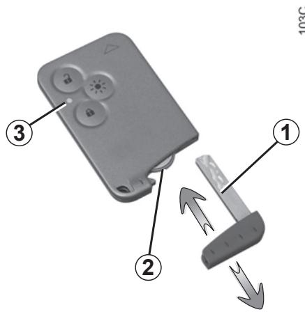 RENAULT monospace ESPACE 3 - RENault CARD: battery - 1