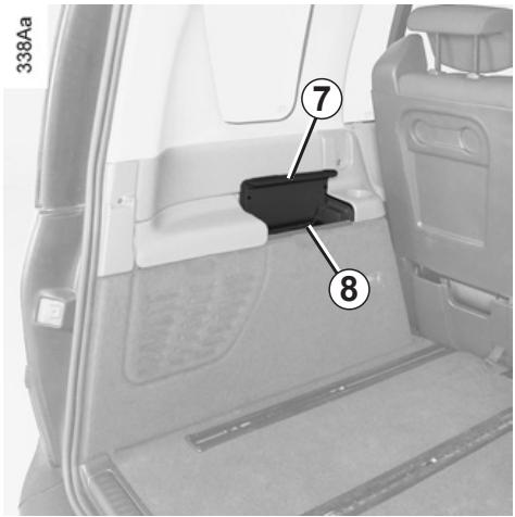 RENAULT monospace ESPACE 3 - PASSenger COMPARTMENT STORAGE/Fittings (2/2) - 3