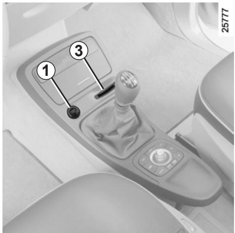 RENAULT monospace ESPACE 3 - Stopping the engine - 1