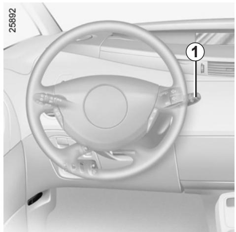 RENAULT monospace ESPACE 3 - REAR SCREEN WASH/WIPE - 1